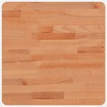 vidaXL Dessus de table 40x40x1 5 cm carré bois massif de hêtre