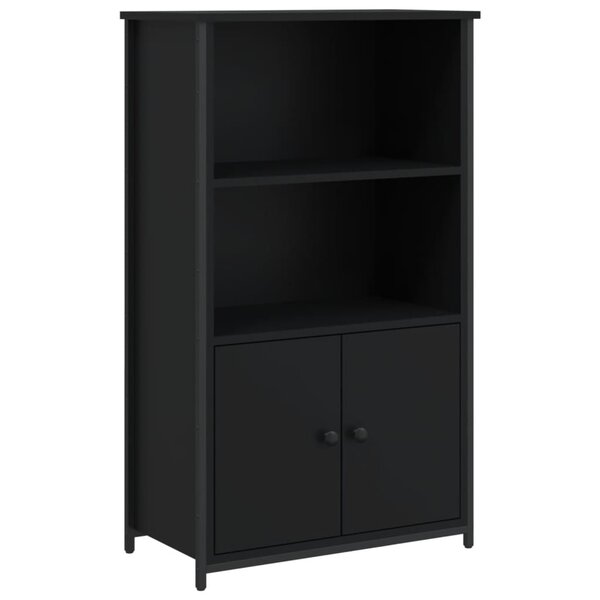 vidaXL Buffet haut noir 62x32x103 5 cm bois d'ingénierie