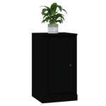 vidaXL Buffet noir 37 5x35 5x67 5 cm bois d'ingénierie
