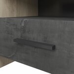 Table de chevet 1 tiroir chêne Kronberg 50 x 36 x Hauteur 40 cm