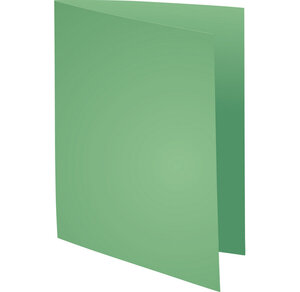 Paquet de 100 chemises Foldyne 180 Vert pré EXACOMPTA
