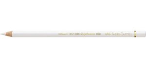 Crayon de couleur POLYCHROMOS Mine 3,8mm à l'Huile Blanc FABER-CASTELL