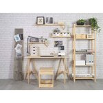 Etagère en kit profondeur 30 cm natura 3 tablettes