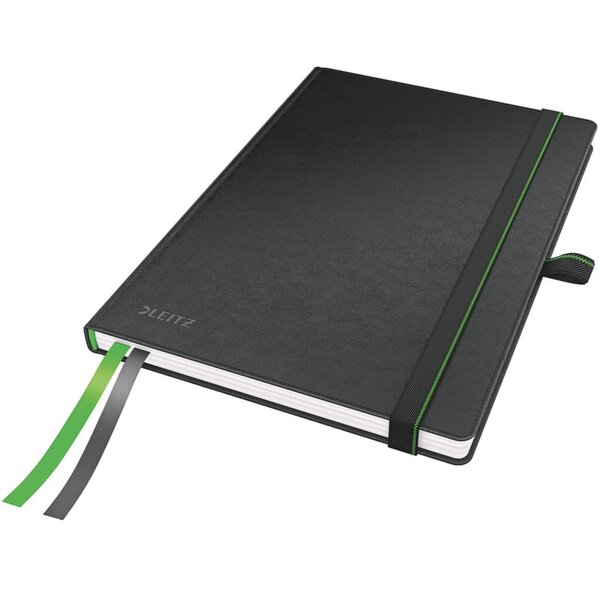Leitz carnet a5 complete quadrillé noir