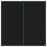 vidaXL Ensemble de Salle à Manger de Jardin 3 Pièces Noir Poly Rattan