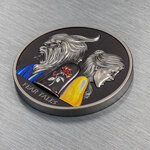 Pièce de monnaie en Argent 10 Dollars g 62.2 (2 oz) Millésime 2022 Fear Tales BEAUTY AND THE BEAST