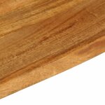 vidaXL Dessus de table à bord vivant 90x20x3 8 cm bois massif manguier