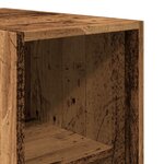 vidaXL Garde-robe vieux bois 30x50x200 cm bois d'ingénierie