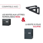 Equerres gris mat ral 7016