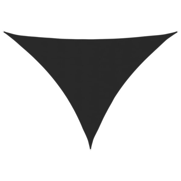 vidaXL Voile de parasol tissu oxford triangulaire 4x4x5 8 m noir