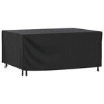 vidaXL Housse de salon de jardin noir 172x113x73 cm imperméable 420D