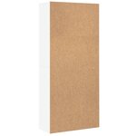 vidaXL Buffet haut blanc 80x35x180 cm bois d'ingénierie