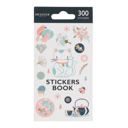 Stickers Autocollants - Kyoto - 300 Pièces - Draeger paris