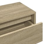 vidaXL Ensemble de meubles de couloir 4 Pièces chêne sonoma