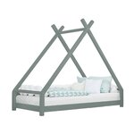 Lit tipi enfant TAHUKA 80 x 160 vert sauge