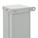 vidaXL Auvent latéral rétractable de patio 160 x 300 cm Gris