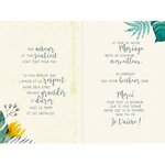 Carte anniversaire de mariage - draeger paris