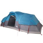 vidaXL Tente à dôme 11 personnes bleu imperméable