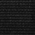 vidaXL Tapis de tente 300x600 cm Noir