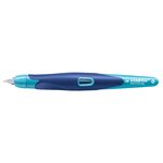 Stylo plume - EASYbirdy - Stylo ergonomique rechargeable - Bleu/Azur - Droitier STABILO