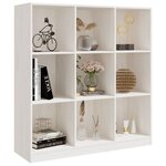 vidaXL Bibliothèque/Séparateur de pièce 104x33 5x110 cm pin massif