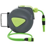 vidaXL Enrouleur mural automatique pour tuyau rétractable 10+1 m