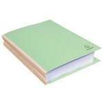 Paquet De 25 Chemises Dos Toilé Forever® 320g/m2 - 24x32cm - Vert Pré - Exacompta