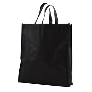 Sac cabas en tissu noir 40 x 10 x 45 cm