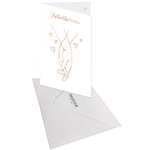 Carte Mariage Félicitations - Draeger paris