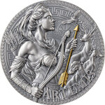 Monnaie en argent 3000 francs g 93.3 (3 oz) millésime 2023 great greek mythology artemis