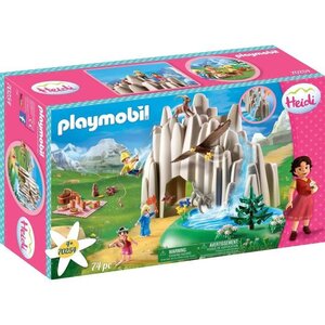 Playmobil 70254 - heidi - heidi peter et clara au lac de cristal