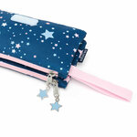 Trousse à Double Zip Enfant - Plusieurs Motifs - Espace - Draeger