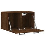 vidaXL Armoire murale Chêne marron 60x36 5x35 cm Bois d'ingénierie
