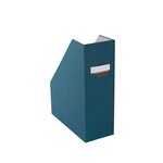 Porte-revues Officebyme Dos 100mm - Bleu Canard - X 2 - Exacompta