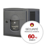 Boite aux lettres Soléa à encastrer 2 portes Gris anthracite REN 0206 MS