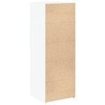 vidaXL Buffet haut blanc 45x42 5x124 cm bois d'ingénierie