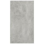 vidaXL Bibliothèque/Buffet Gris béton 50x25x80 cm Bois d’ingénierie