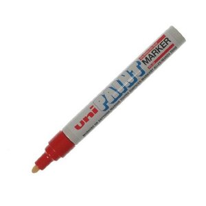 Marqueur Pte conique moyenne PAINT Marker PX20 2,2 - 2,8mm Rouge UNI-BALL