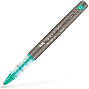 Roller Free Ink needle 0 5 mm vert FABER-CASTELL