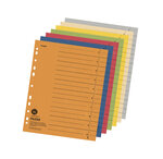 Intercalaires En Carte Recyclée - Paquet De 100 - Orange - X 500 - Falken