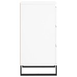 vidaXL Buffet blanc 40x35x70 cm bois d’ingénierie