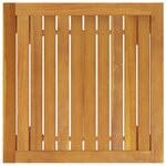 vidaXL Ensemble de bar de jardin 5 Pièces Bois d'acacia solide