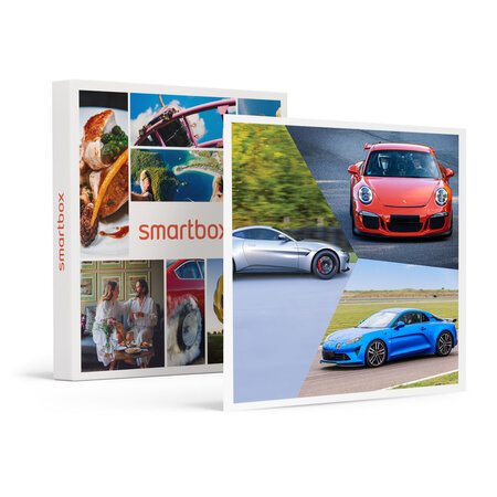 SMARTBOX - Coffret Cadeau Stage de pilotage multivolant : 2 tours en Alpine  2 tours en Aston Martin Vantage et 2 tours en Porsche 991 GT3 sur le circuit de Montlhéry -  Sport & Aventure