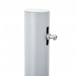 vidaXL Auvent latéral rétractable Crème 140x600 cm