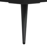 vidaXL Buffet haut Noir 69 5x34x180 cm Bois d'ingénierie