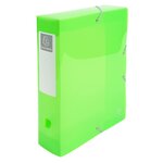 Boite De Classement En Polyproppylène Dos 80mm Iderama Pp - A4 - Couleurs Assorties - X 6 - Exacompta