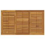 vidaXL Ensemble de salle à manger de jardin 7 pièces en bois d'acacia et métal
