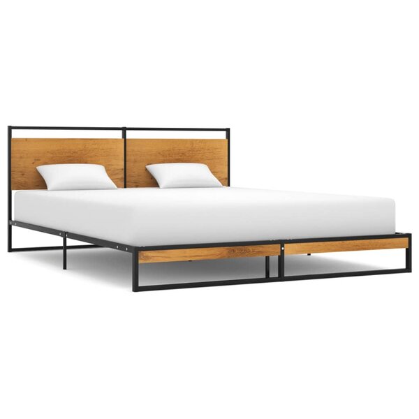 vidaXL Cadre de lit Métal 160x200 cm