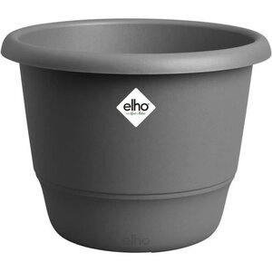 Pot de fleurs Amiga Rond 47 - Noir Ø 47 x hauteur 35 cm - Extérieur 100 recyclé