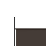vidaXL Cloison de séparation 4 panneaux Marron 200x200 cm Tissu